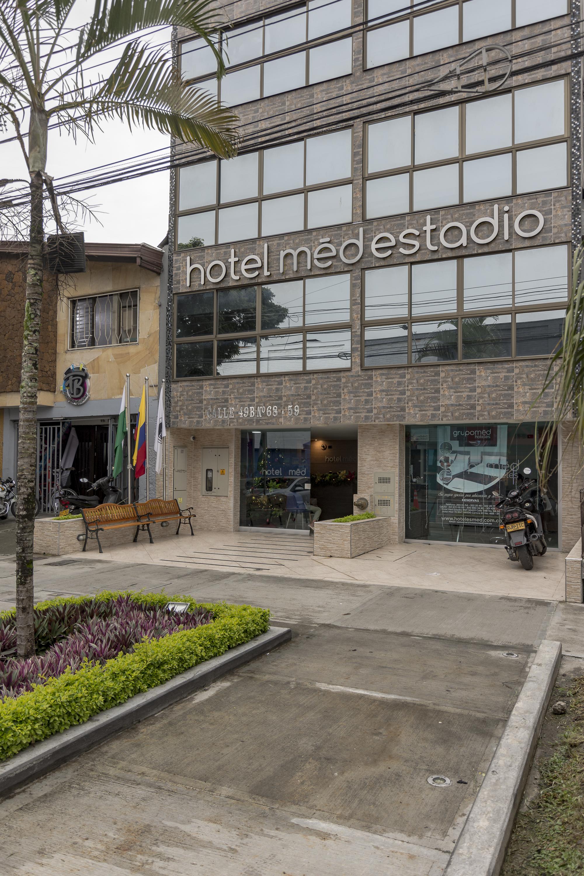 Hotel Med Estadio Медельин Экстерьер фото
